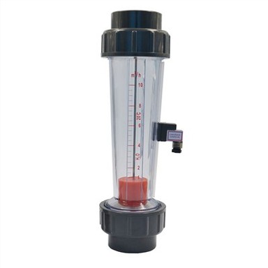Plastic Tube Flow Meter with Alarm
